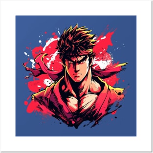 ryu Posters and Art